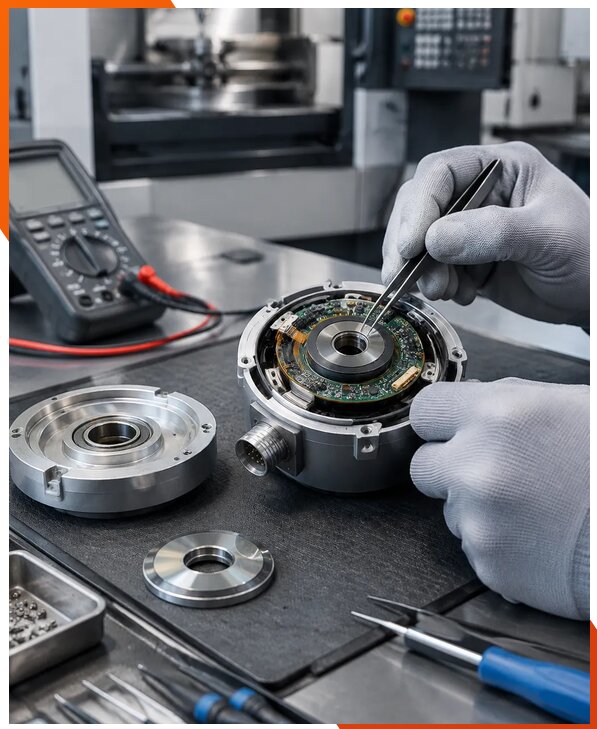 Ремонт энкодеров станков с выездом в Азов